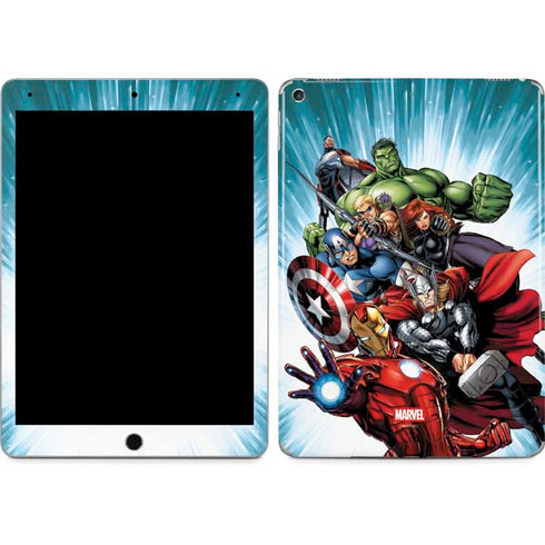 Marvel Avengers Team iPad Skins